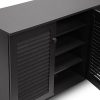 Baxton Studio Warren Shoe-Storage Cabinet, Espresso