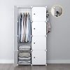 YOZO Modular Closet Portable Wardrobe for Teens Kids Chest