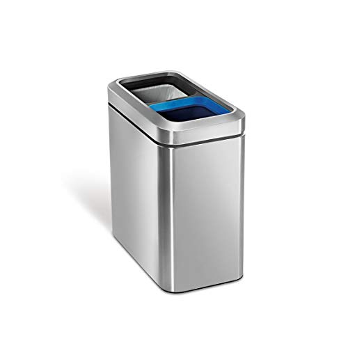simplehuman 20 Liter / 5.3 Gallon Commercial Stainless Steel