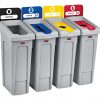 Rubbermaid Commercial Products Slim Jim Recycling Station
