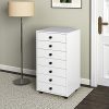 DEVAISE 7 Drawers Chest Storage Dresser Cabinet with Removable Wheels