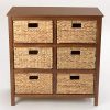 3 Tier X-Side Storage Cabinet with 6 Baskets