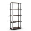 Tangkula 57" Storage Shelves, Heavy Duty Steel Space-Saving