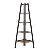 Industrial Corner Ladder Shelf: Elevate Your Room's Expression with Vintage Charm and Efficient Storage