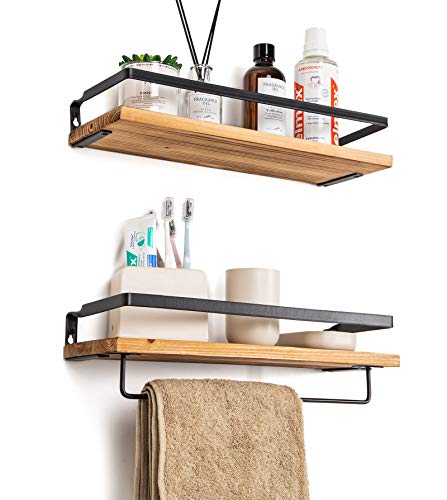 SODUKU Floating Shelves Wall Mounted Storage Shelves for Kitchen