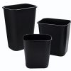 Rubbermaid Commercial Products Plastic Resin Deskside Wastebasket