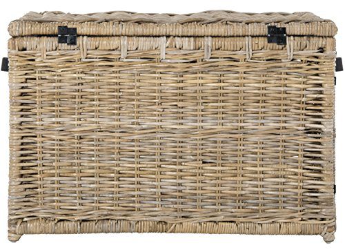 happimess Michael 35" Wicker Storage Trunk