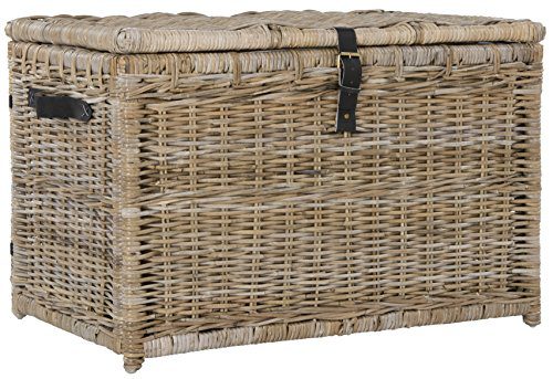 happimess Michael 35" Wicker Storage Trunk