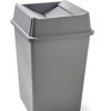 Rubbermaid Commercial Square 50-Gallon Untouchable Trash Can