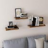 VASAGLE Wall Shelf, Vintage Floating Shelf 23.6 inch, Hanging Shelves