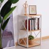 HOMCOM 3 Tier Freestanding Storage Shelf Utility Rack Wood
