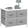 Sorbus Dresser with 4 Drawers - Furniture Storage Tower Unit for Bedroom