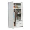 Sauder Storage Cabinet, L: 40.00" x W: 19.45" x H: 71.10"