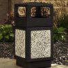 Safco Products Canmeleon Outdoor/Indoor Aggregate Panel Trash Can