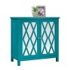 Sauder Harbor View Accent Storage Cabinet, L: 31.50" x W: 15.75" x H: 31.50"