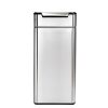 simplehuman 30 Liter / 8 Gallon Stainless Steel Touch-Bar Kitchen Trash Can