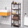 SONGMICS Adjustable Storage Shelf Rack, 5-Tier Multifunctional Shelving