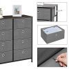 SONGMICS 4-Tier Wide Drawer Dresser, Storage Unit