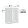 Sauder Homeplus Base Cabinet, L: 29.61" x W: 17.01" x H: 37.40"