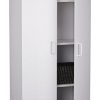 System Build Flynn Wooden Storage Cabinet, White