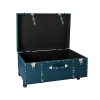 The Designer Wheeled Trunk - Ocean Depths Teal