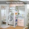 Home-Man Laundry Room Organizer, Mobile Shelving Unit Organizer