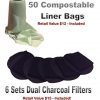 Kitchen Compost Pail Bin for Countertop - 1.3 Gallon Food Scrap Container