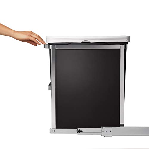 simplehuman 30 Liter / 8 Gallon Under Counter Kitchen Pull-Out Trash Can