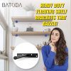 BATODA - Heavy Duty Floating Shelf Bracket (4 pcs) - Solid Steel