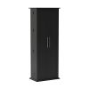 Prepac Grande Locking Media Storage Cabinet with Shaker Doors Storage Cabinet