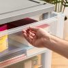 IRIS USA, Inc. 6 Drawer Wide Chest, Gray
