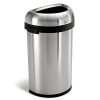 simplehuman 60 Liter / 15.9 Gallon Commercial Heavy-Gauge Stainless Steel