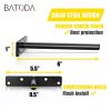 BATODA - Heavy Duty Floating Shelf Bracket (4 pcs) - Solid Steel