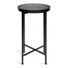 Chic & Functional Foldable Tray Table – Celia Metal Accent Table