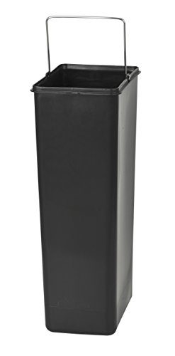 The Step N' Sort 16-Gal. 3-Compartment Stainless Steel Trash