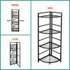 Flipshelf-Folding Metal Shelf-Small Space Solution-No Assembly-Home