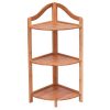 Giantex 3 Tier Corner Shelf Free Standing Corner Rack Tower Organizer