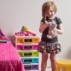 IRIS USA, Inc. 5 Drawer Storage & Organizer Chest, Assorted Colors