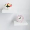 10" Depth White Floating Wall Shelves: Upgrade Your Space with Modern Elegance and Versatile Storage