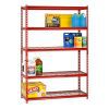 Muscle Rack 5-Shelf Steel Shelving Unit, 48" Width x 72" Height