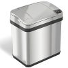 iTouchless 2.5 Gallon Bathroom Touchless Trash Can