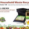 Worm Factory Worm Composter, Black