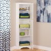 Prepac Elite Home Corner Storage Cabinet Tall 2-Door