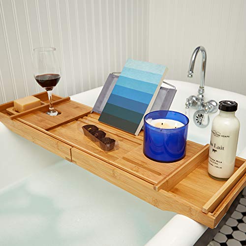 Bathtub Tray/Bathroom Caddy - Bath Table Accessories