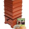 Worm Factory -Tray Worm Composter, Terra Cotta