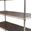 Shelf Liners for Wire Shelf Liner Set of 4 - Graphite