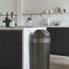 Umbra Venti 16-Gallon Swing Top Kitchen Trash Large