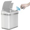 iTouchless 2.5 Gallon Bathroom Touchless Trash Can with Odor Filter