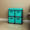 MULSH Storage Shelf Drawer Chest Organizer Units Storage Cabinet