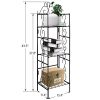 3-Tier Standing Wire Shelf: Stylish Corner Planter Stand and Rustproof Storage Solution